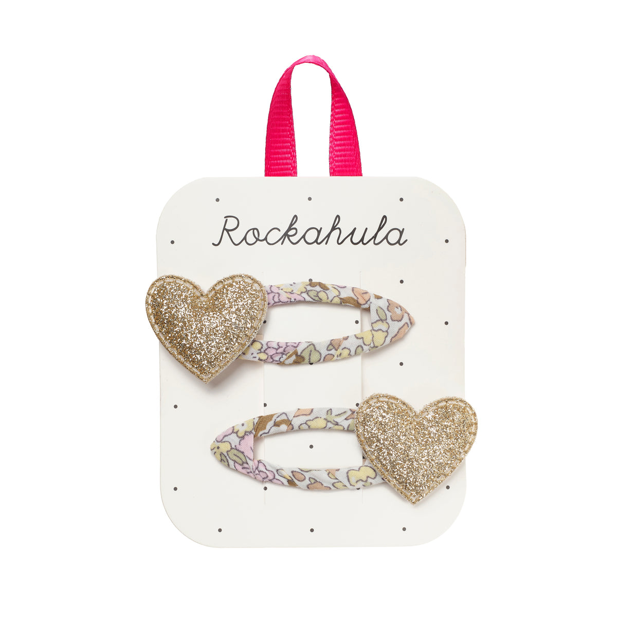 Rockahula Kids-Fairytale Floral Heart Clips