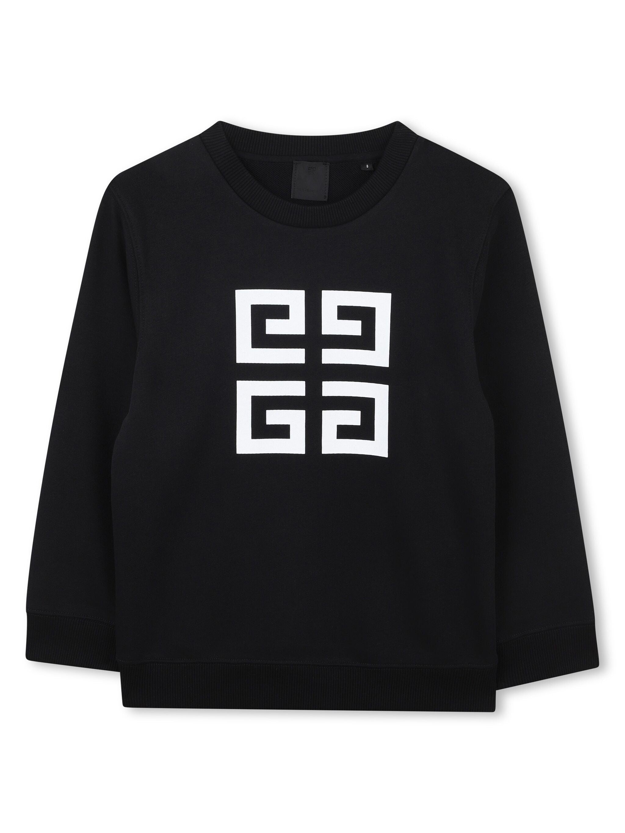 Givenchy-BOYS SWEATSHIRT FRONT AND BACK LOGO MINI ME