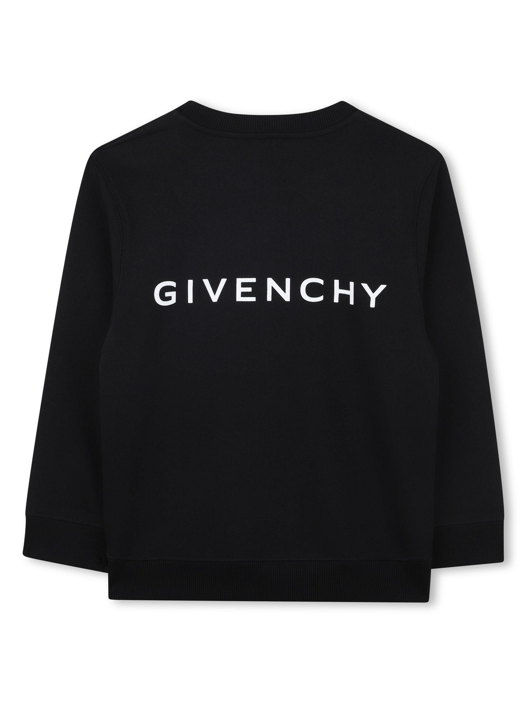 Givenchy-BOYS SWEATSHIRT FRONT AND BACK LOGO MINI ME