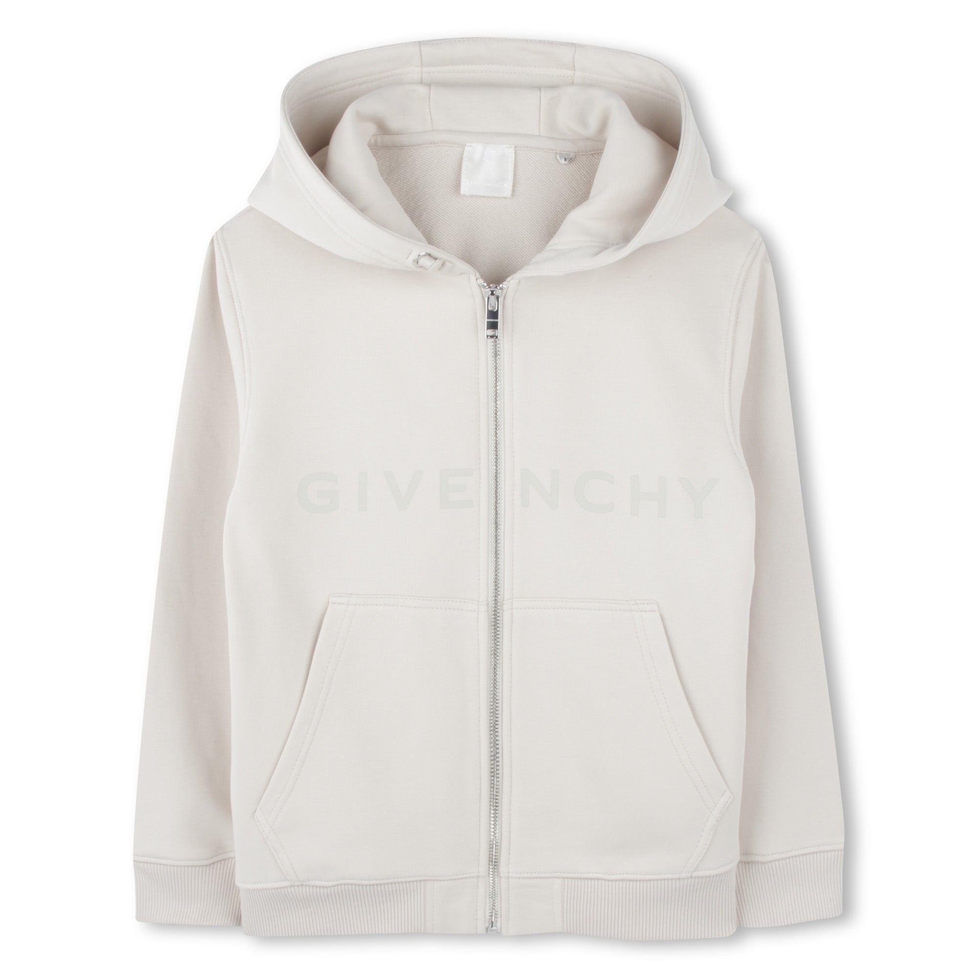 Givenchy-HOODED CARDIGAN FRONT AND BACK LOGO