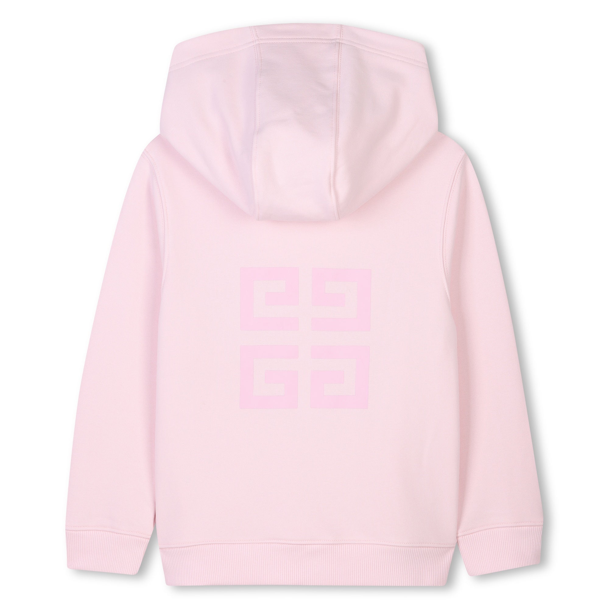 Givenchy-GIRLS HOODED CARDIGAN FRONT AND BACK LOGO