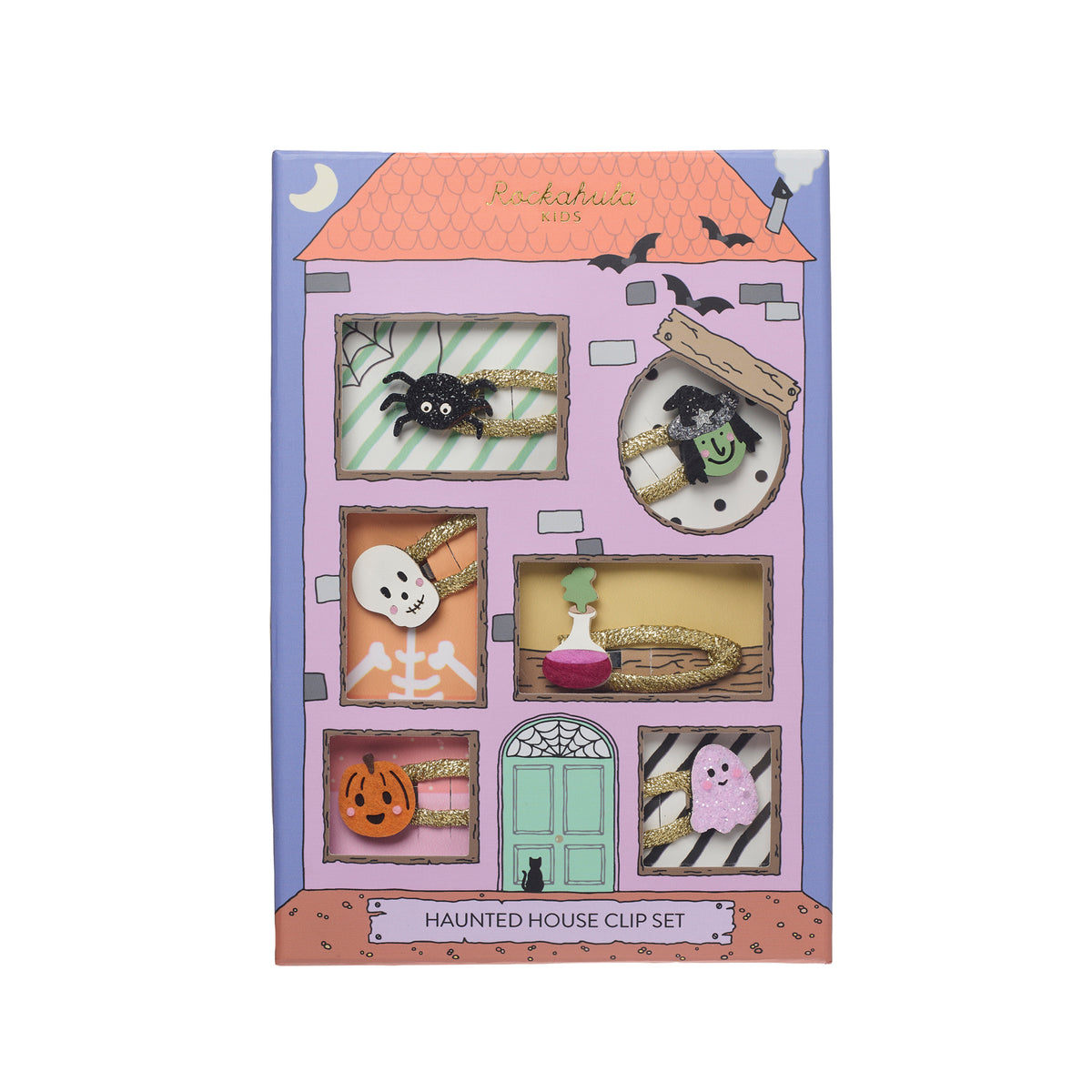 Rockahula Kids-Haunted House Hair Clip Set