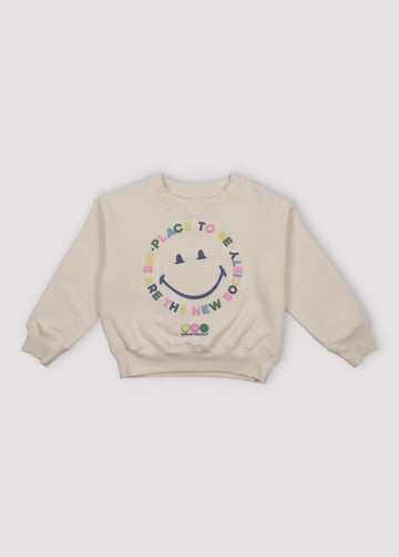 Happy Place Sweater-Vanilla Cream