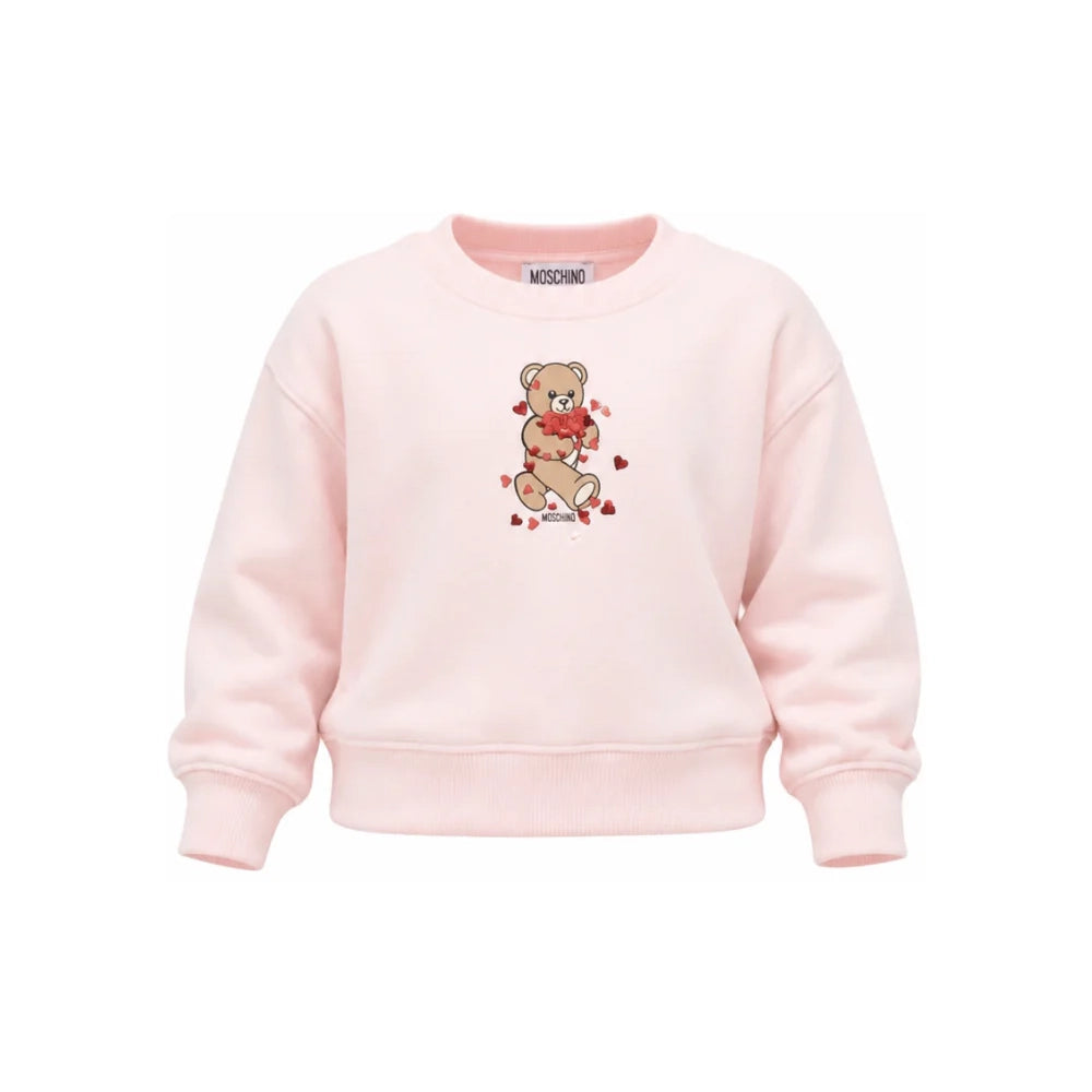 Moschino-Girl Sweatshirt Sugar Rose