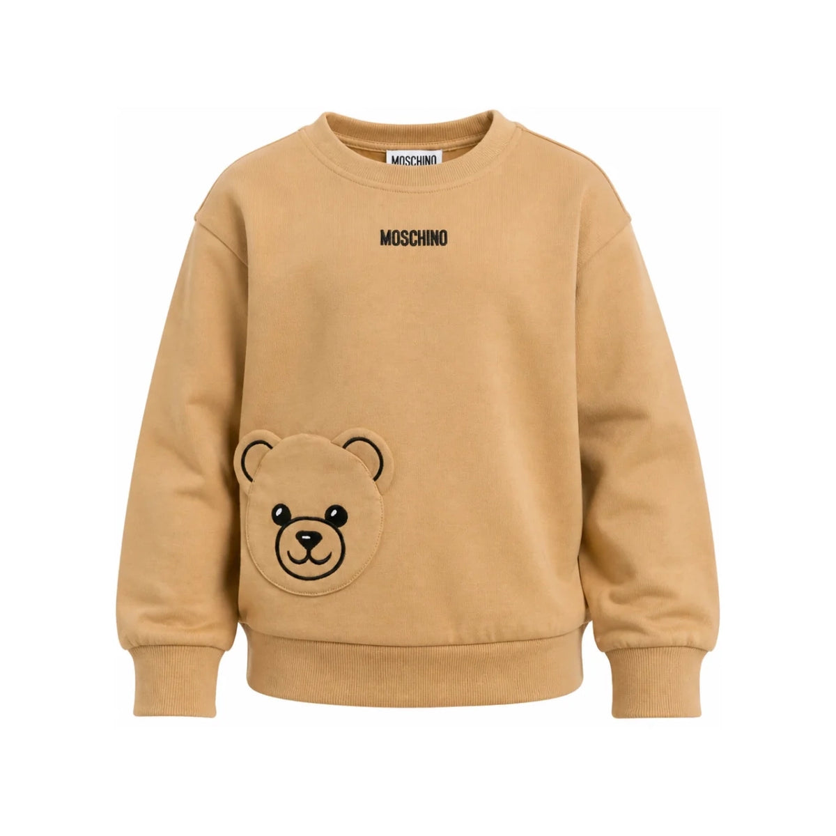 Moschino-Kids Sweatshirt Bear Brown