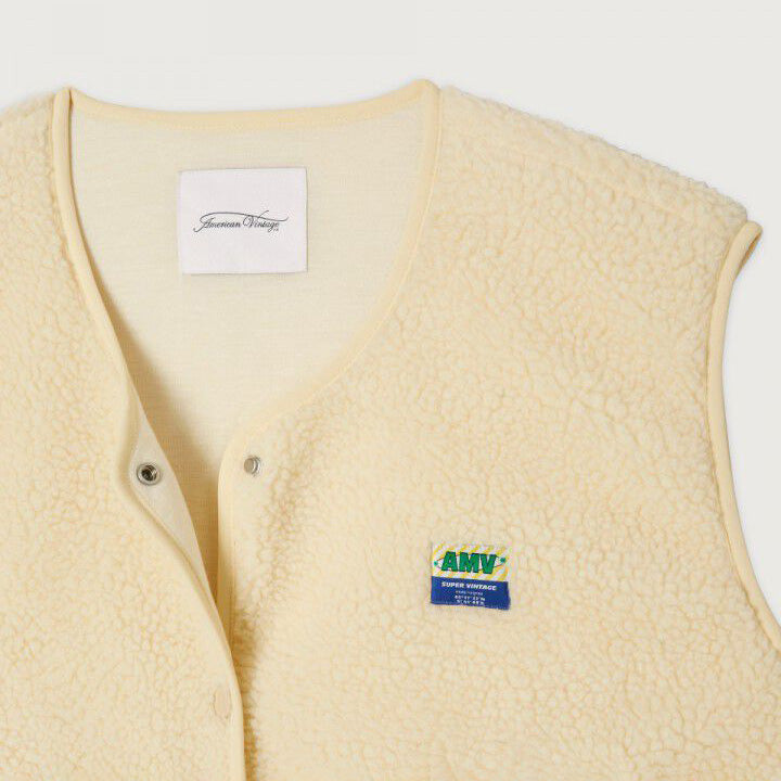 American Vintage-Women Veste Courte SM Hoktown Ecru