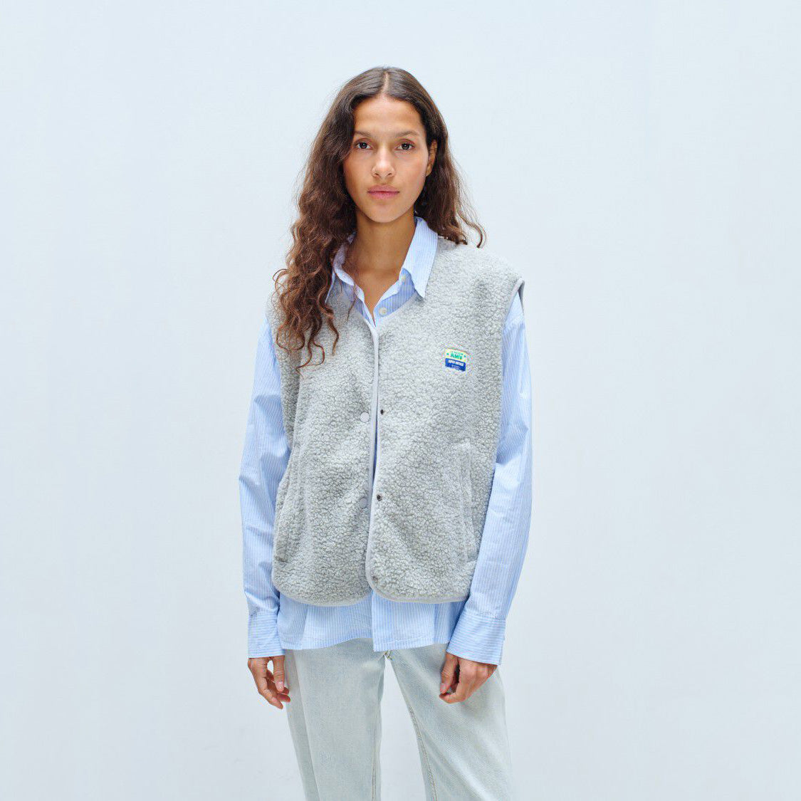 American Vintage-Women Veste Courte SM Hoktown Polaire Chine