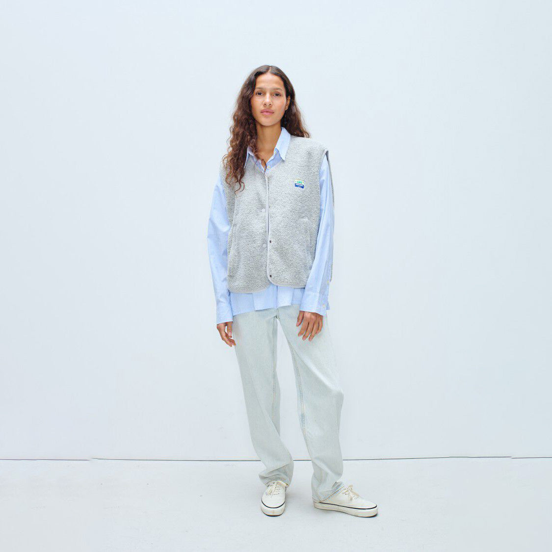 American Vintage-Women Veste Courte SM Hoktown Polaire Chine
