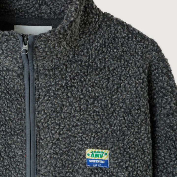 American Vintage-Women Veste Ample ML Hoktown Anthracite Chine