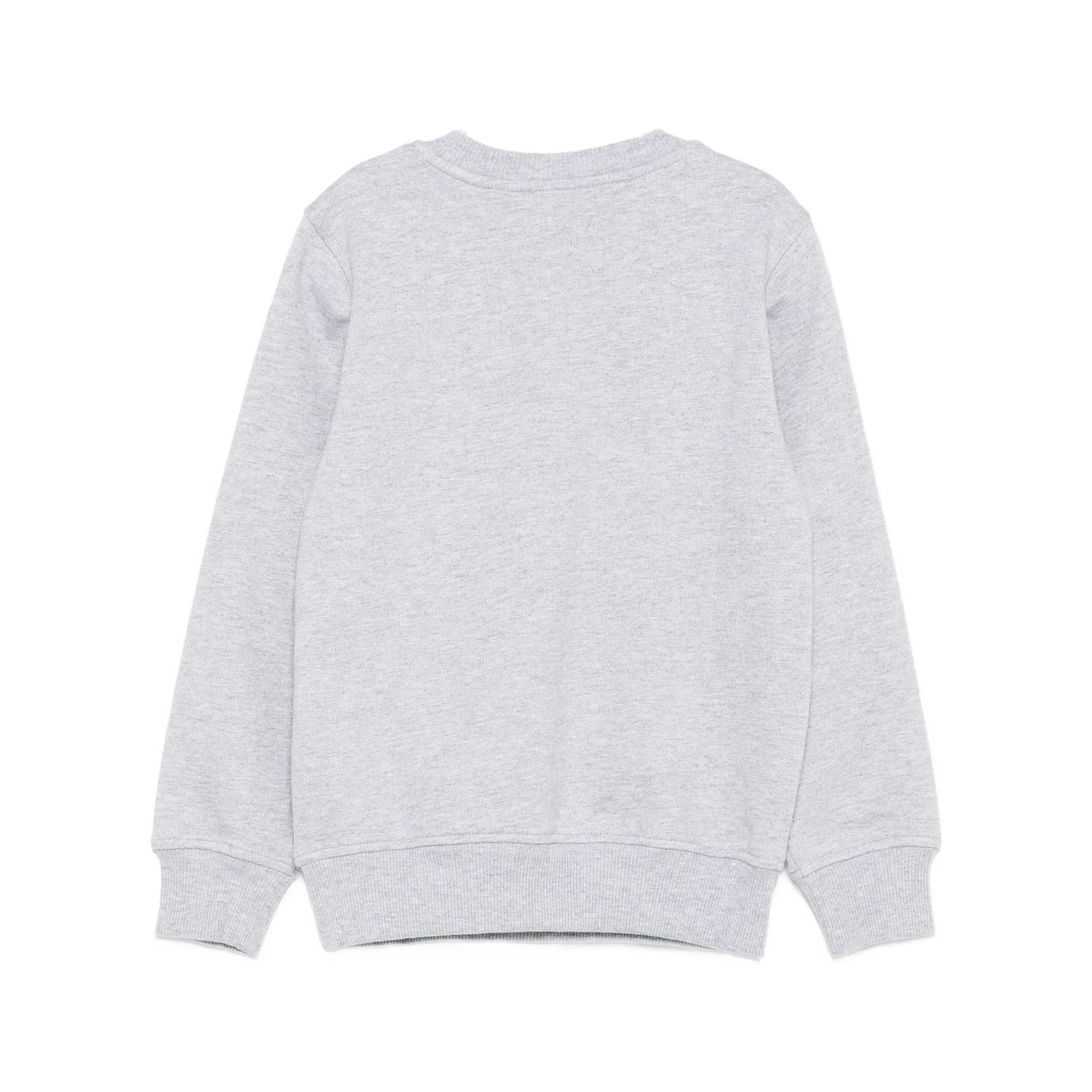 Moschino-Kids Grey Bear Printed Sweatshirt