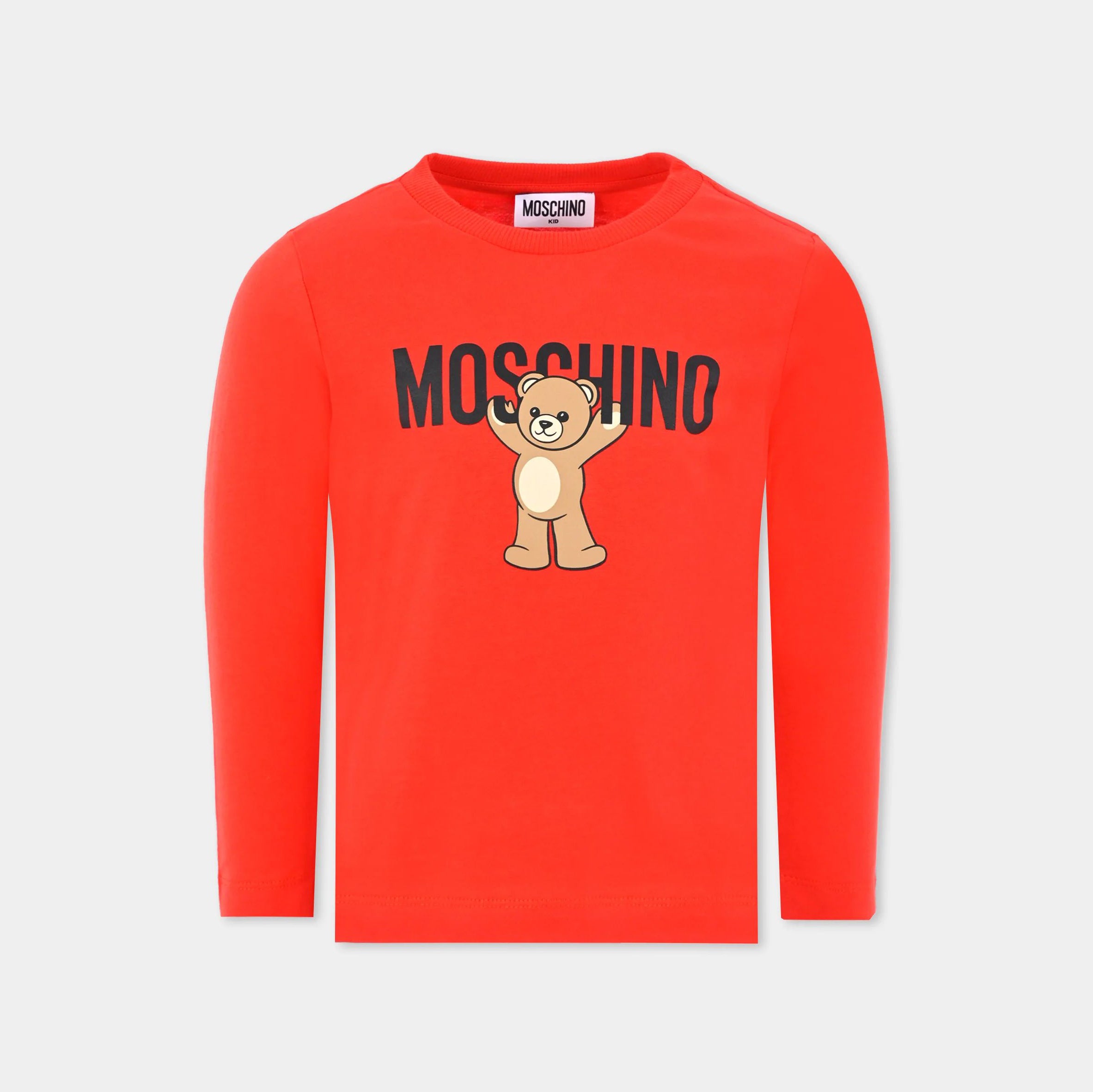 Moschino-T-Shirt-Poppy Red