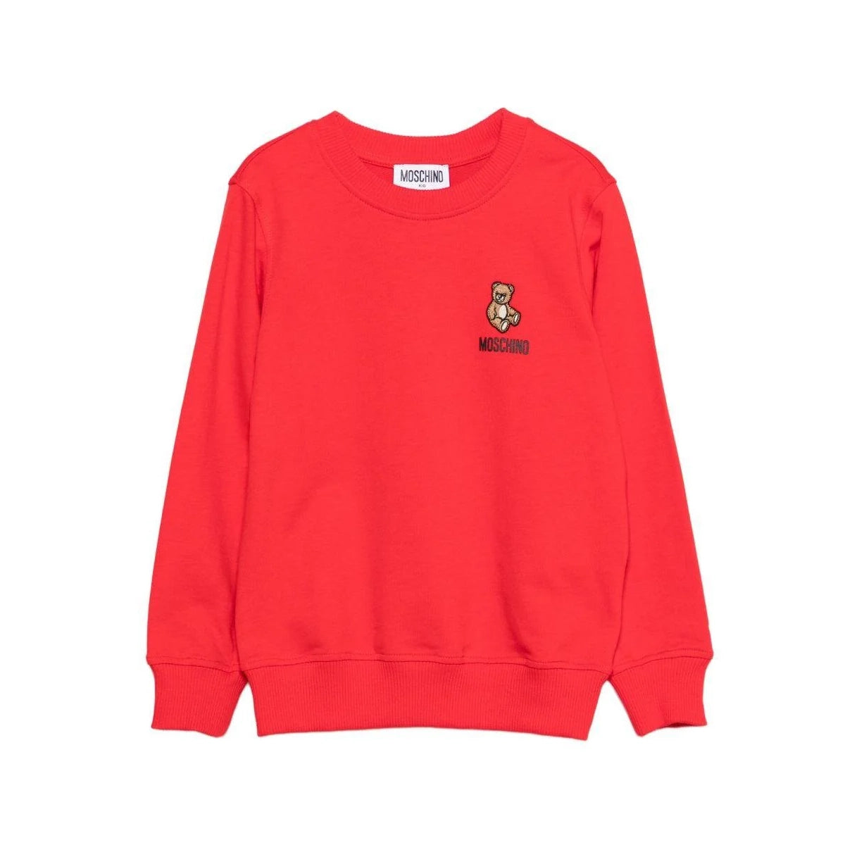 Moschino-Kids Sweatshirt Cotton Poppy Red