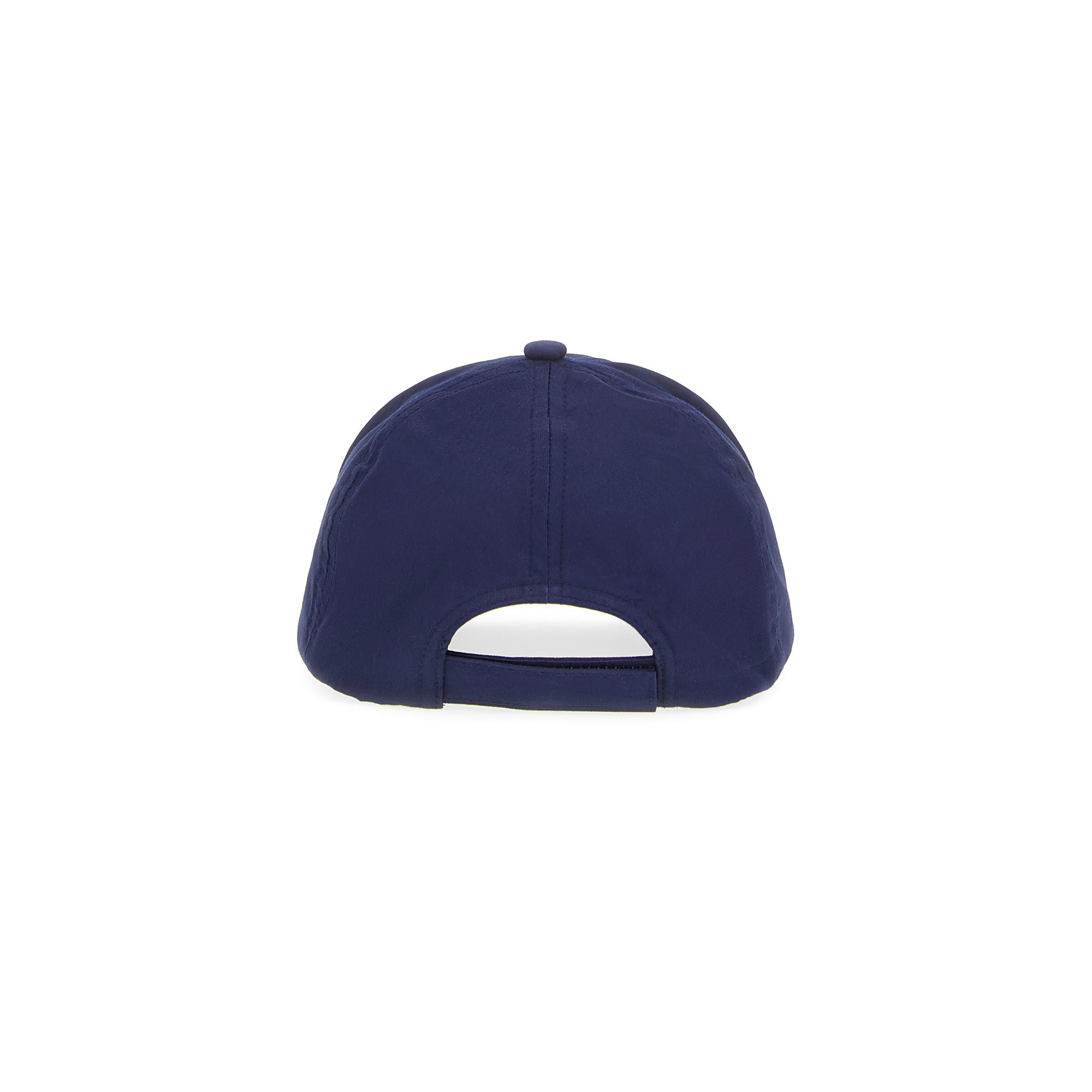 Moschino-Cap With Bear And Text Logo Navy Blue