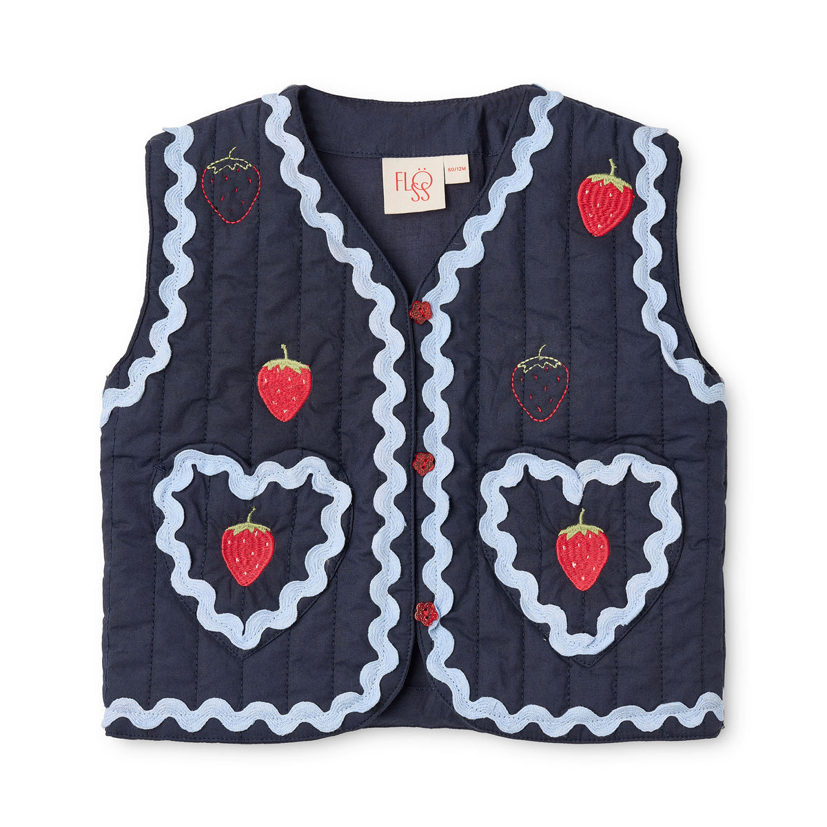 Flöss-Girl Hannah Vest New Navy