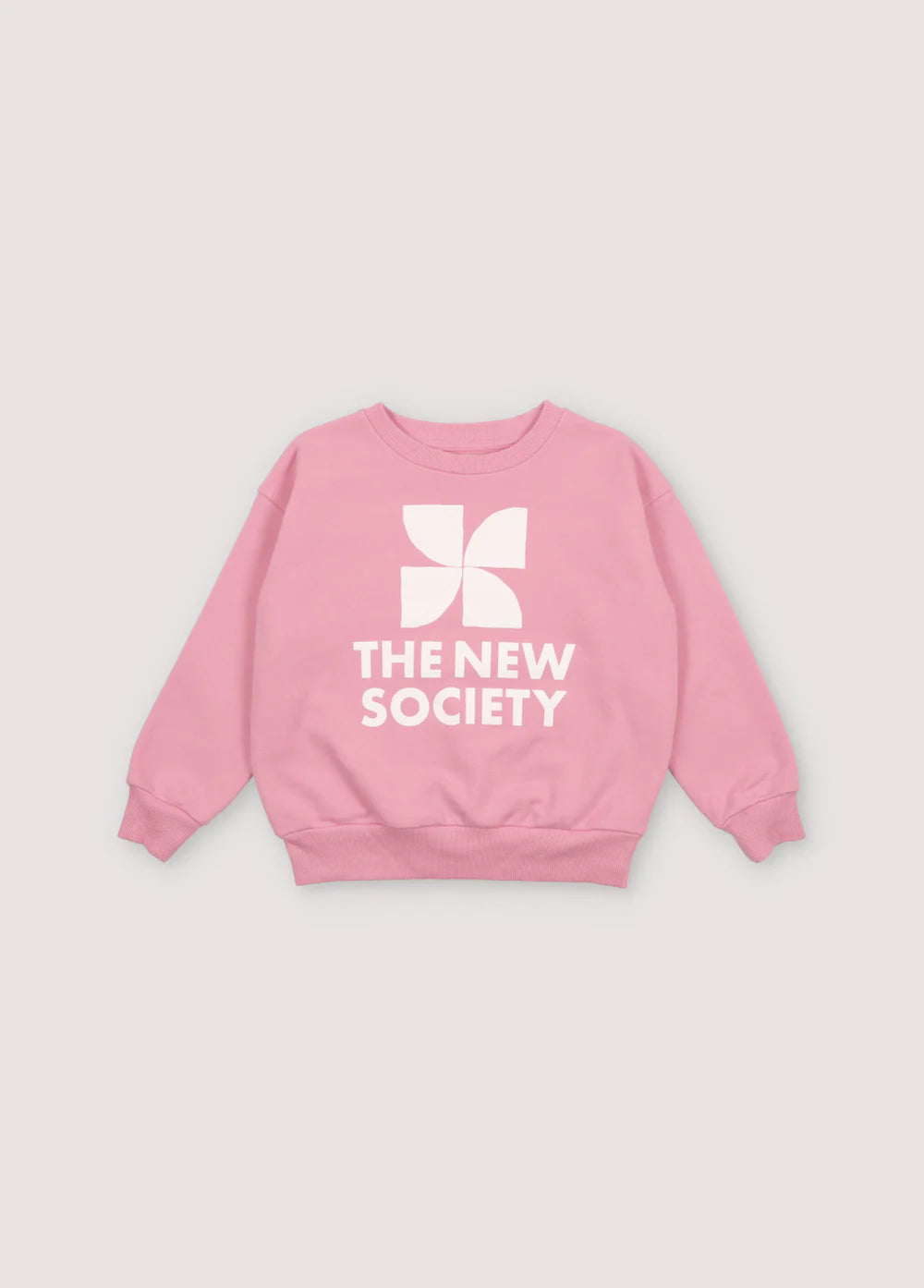 The New Society-Mykonos Sweatshirt Hibiscus