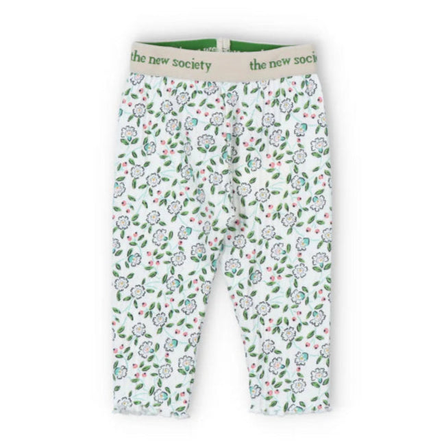 The New Society-Nicolette Baby Legging Jasmine Flowers Print