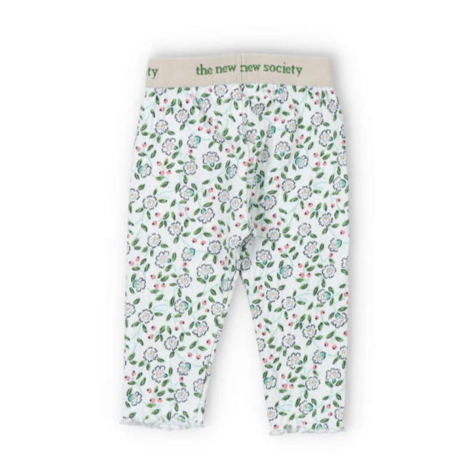 The New Society-Nicolette Baby Legging Jasmine Flowers Print