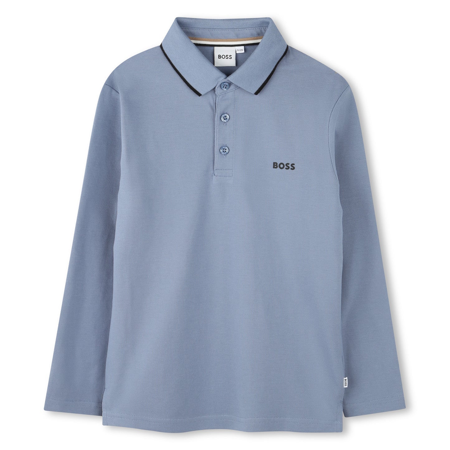 MINI ME LS POLO-BLUE