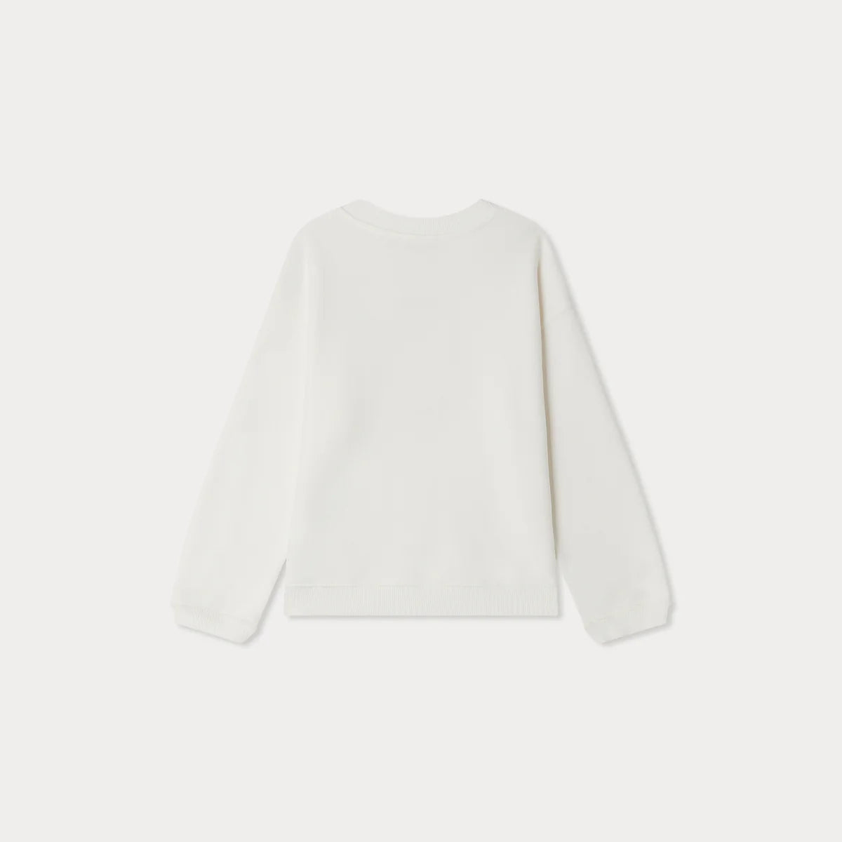 Bonpoint-Girls Ivory Cherry Sweatshirt