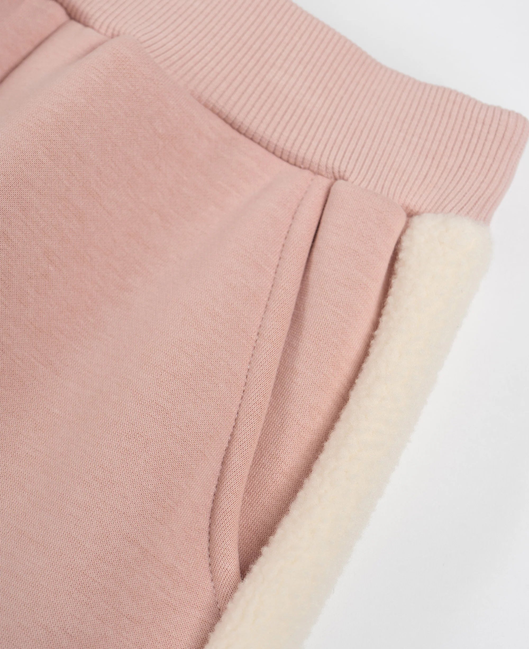 Fleece Jogger - Dusty Rose