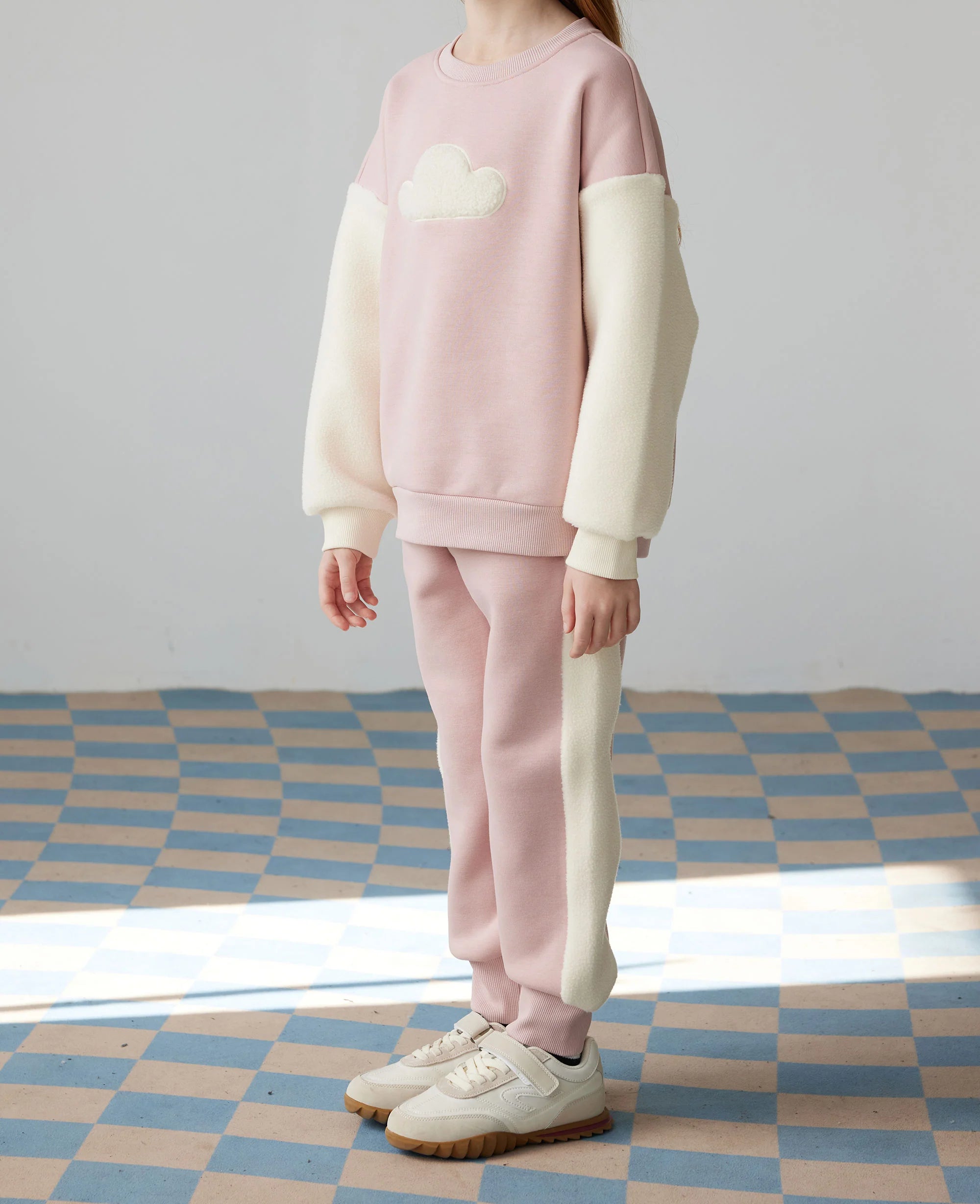 Fleece Jogger - Dusty Rose