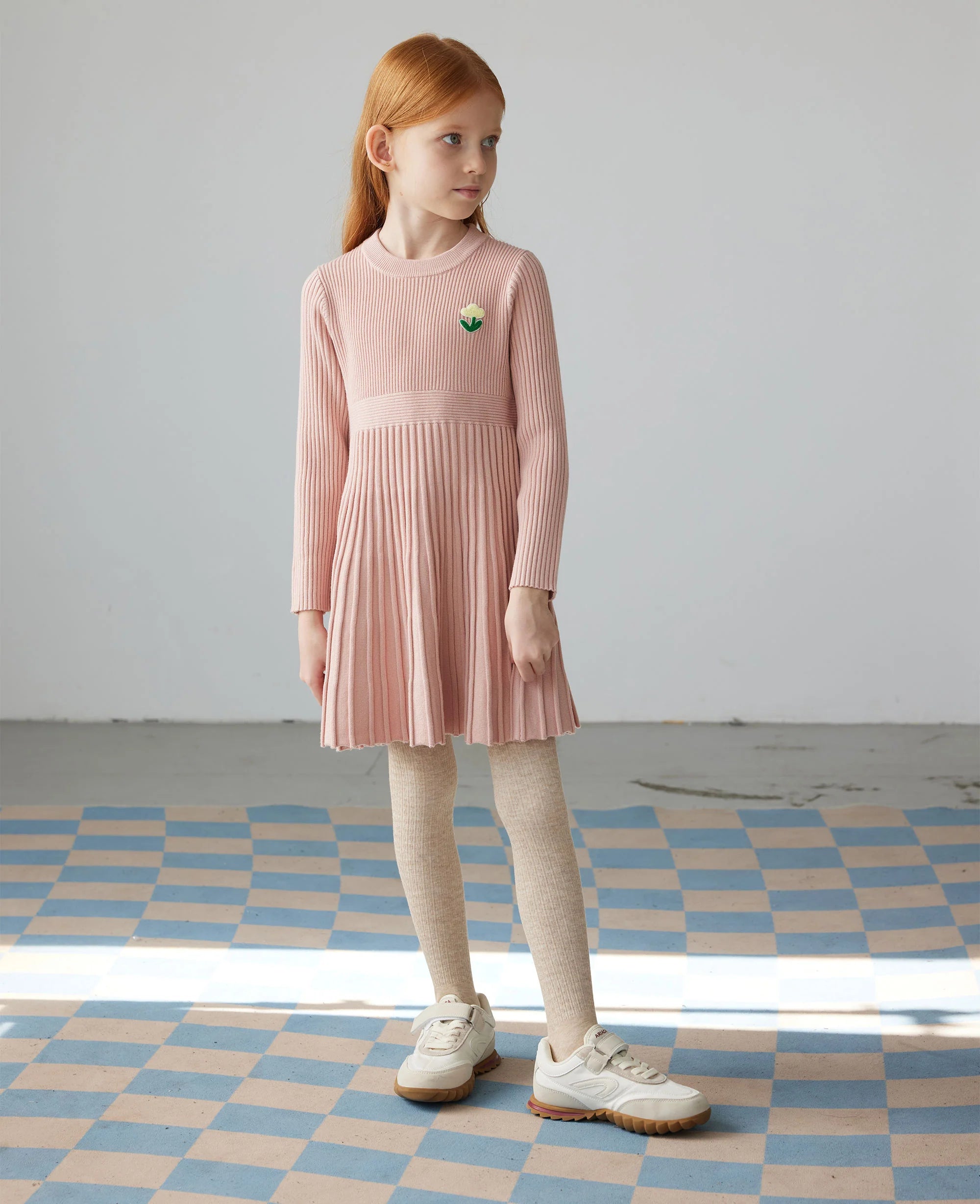 Knit Dress - Dusty Rose