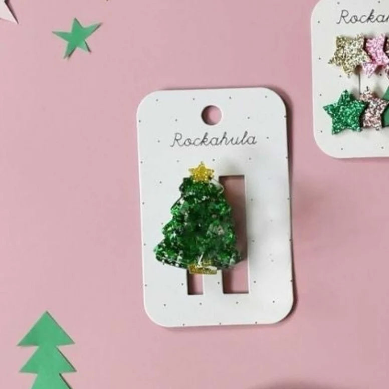 Rockahula Kids-Jolly Christmas Tree Claw Clip
