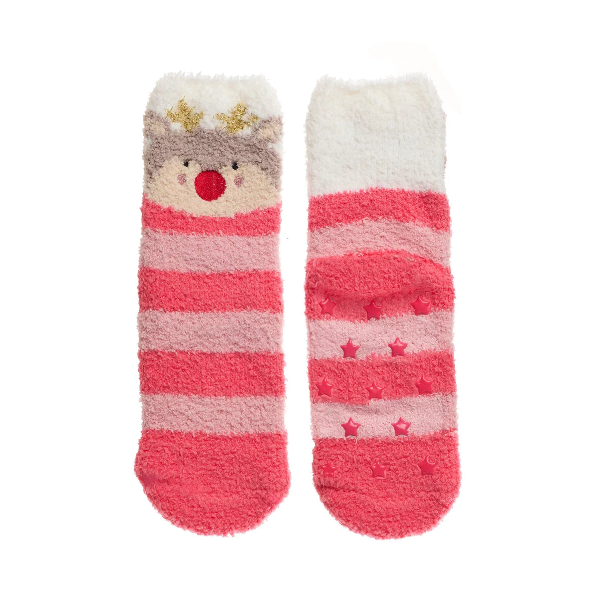 Rockahula Kids-Reindeer Cosy Slipper Socks