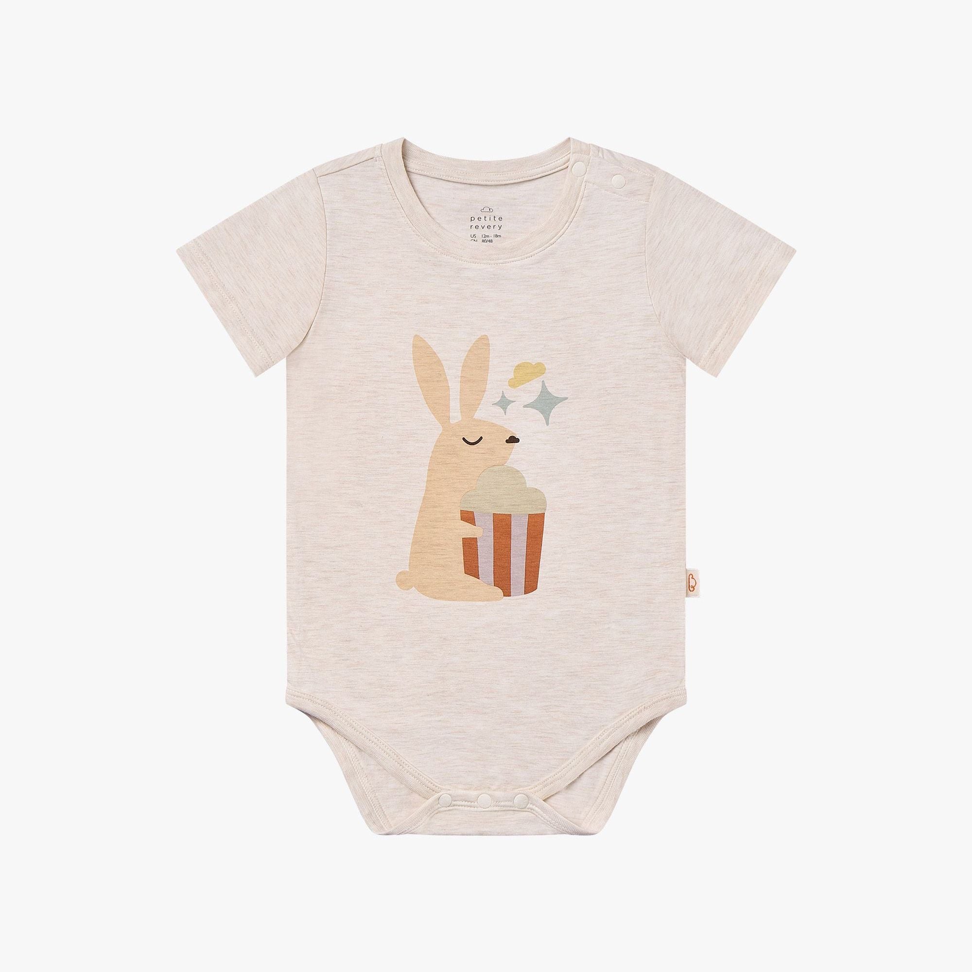 Petite Revery-Baby Onesie Nimbus Cloud-Magic Bunny
