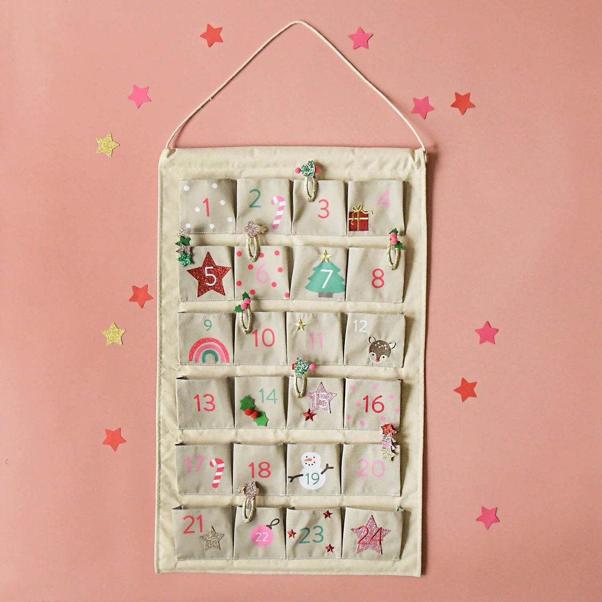Rockahula Kids-Jolly Christmas Reusable Advent Calendar