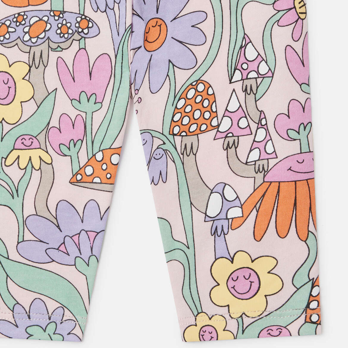 Stella Mccartney Kids-Woodland Print Elasticated Leggings