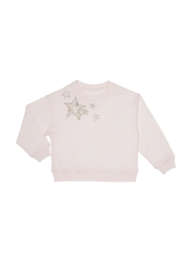 RISING STAR SWEATSHIRT - PRIMROSE PINK