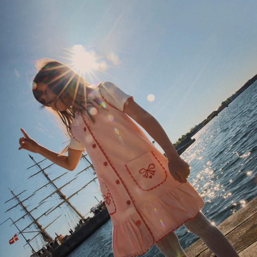 Flöss-Elina Dress Soft Rose