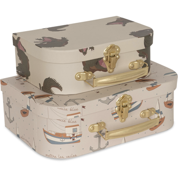 2 PACK SUITCASE CROCODILE