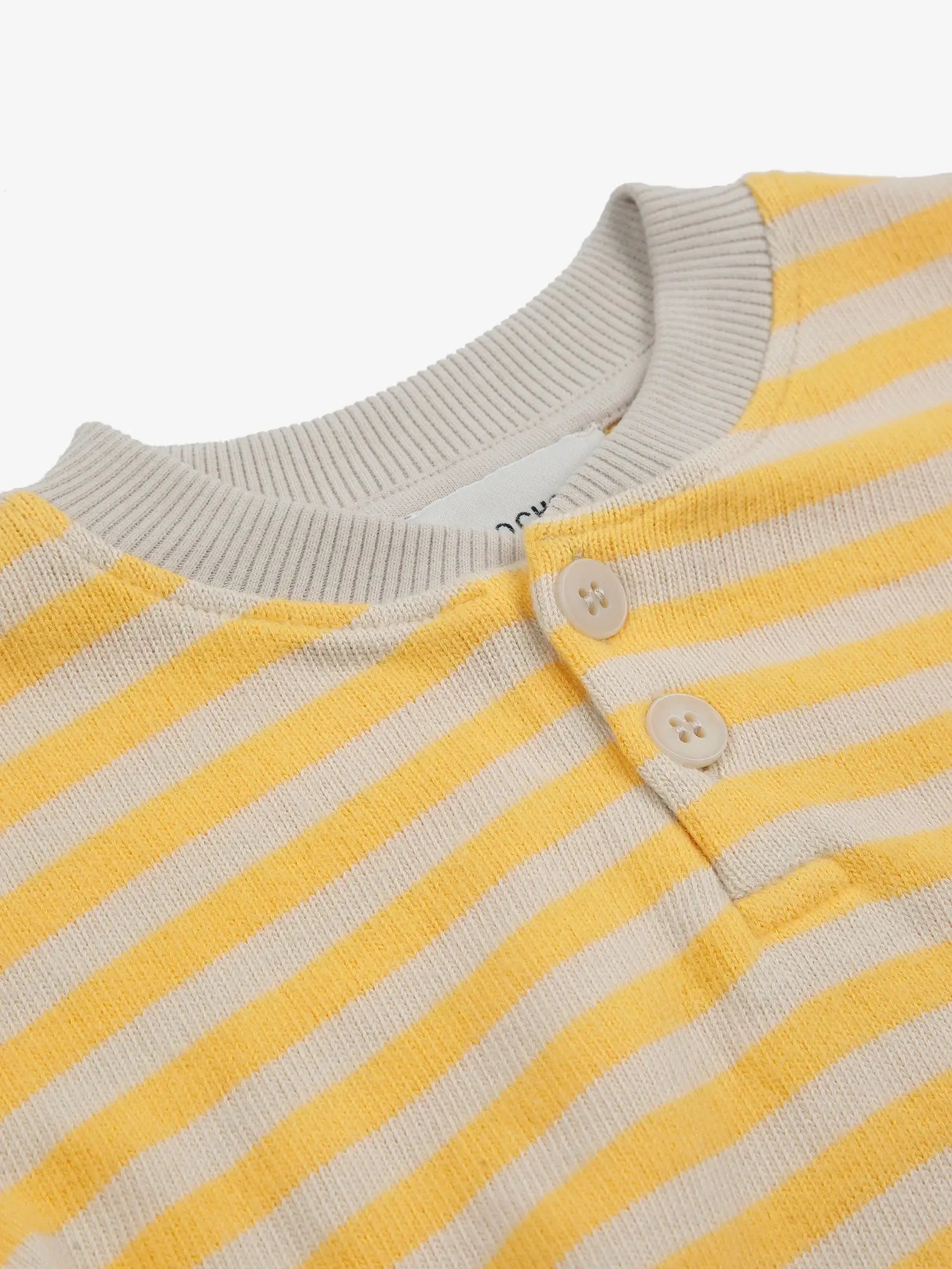 Baby Stripes buttoned sweatshirt