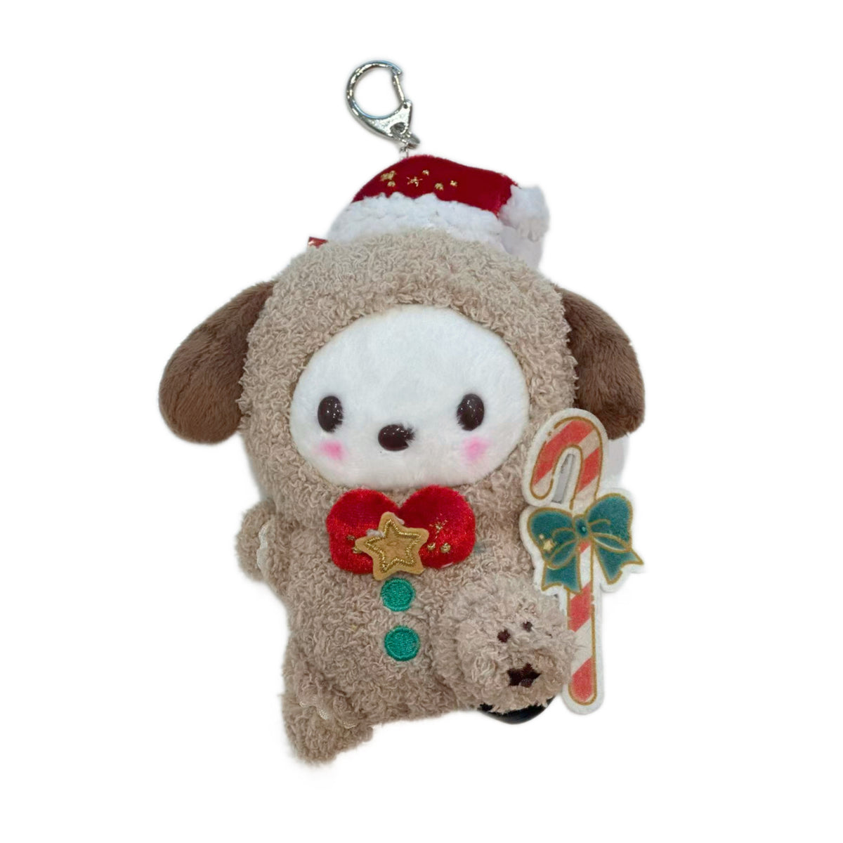 Sanrio-Key Chain W/Mascot: 25 Xmas PC