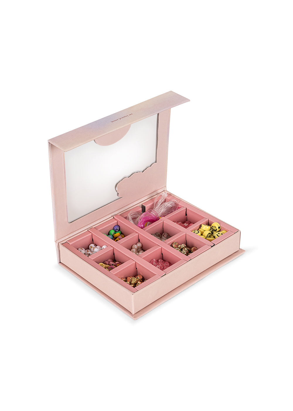 Konges Sløjd-Abc Jewelry Set Display 12 Pcs Multi-C7603