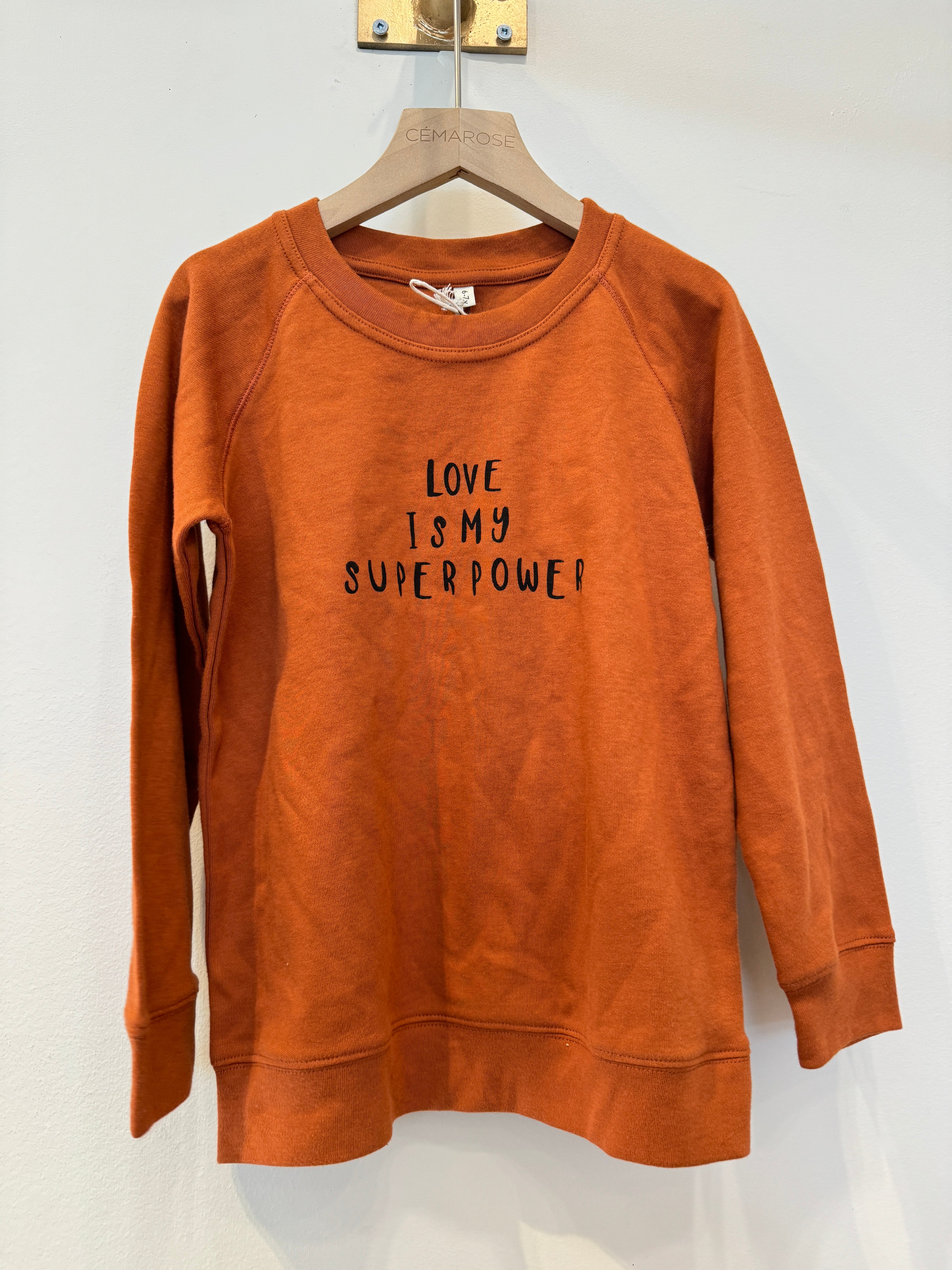 Rust LOVE Jersey, KIDS