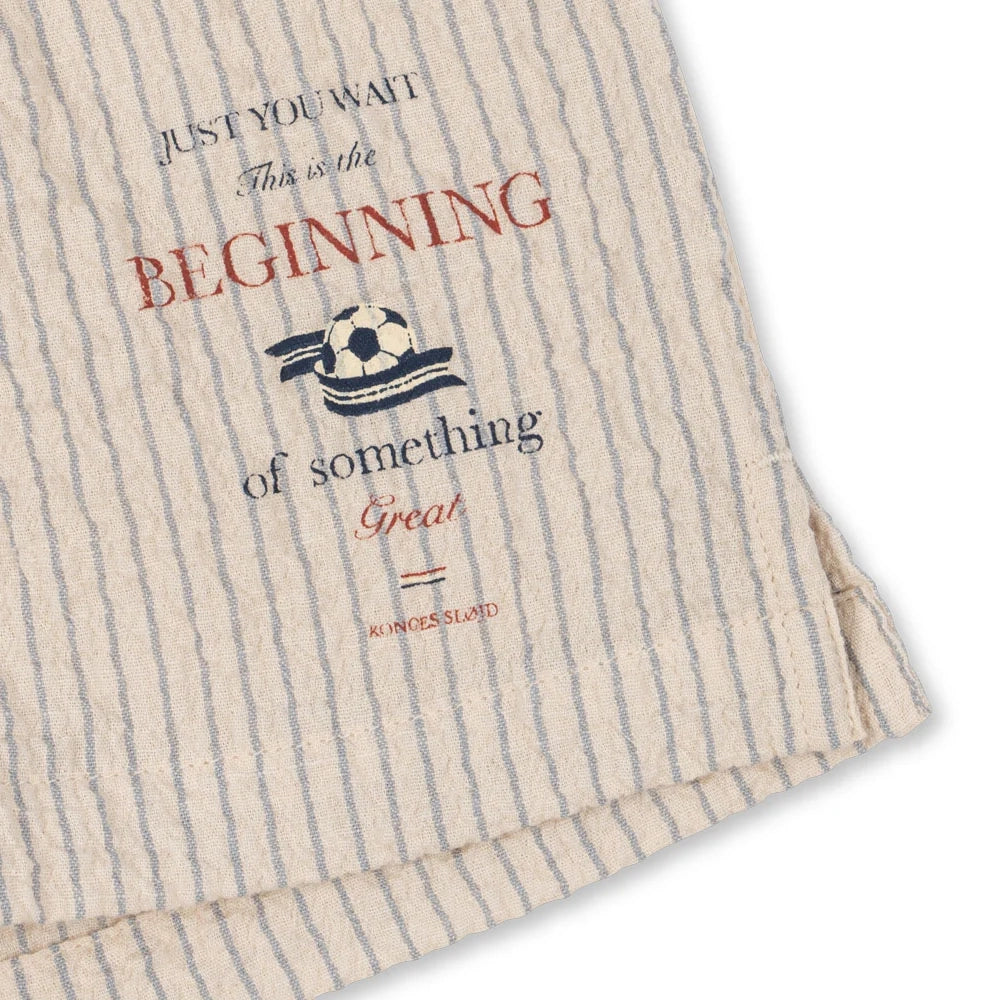 Konges Sløjd-Boy Elliot Shorts Gots Tradewinds Stripe