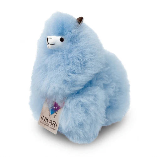 Inkari-Rainbows Alpaca Toy Small 23cm Babyblue