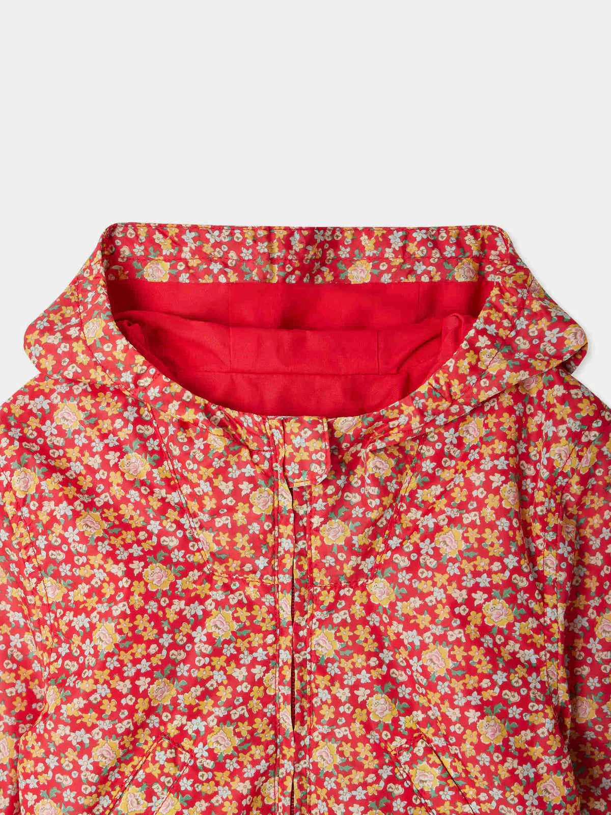 Bonpoint-Alana hooded raincoat in Liberty fabric