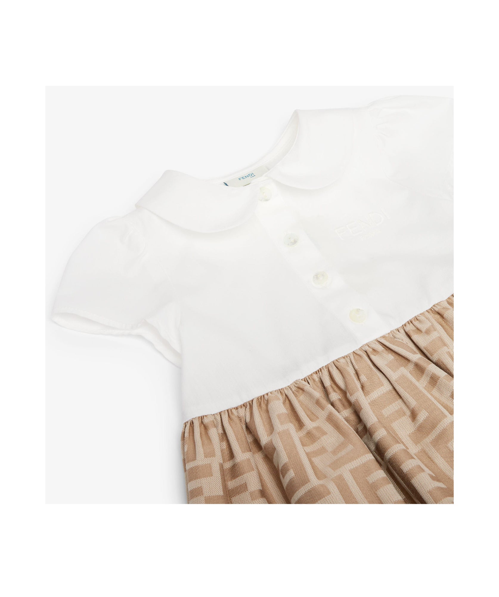 BABY GIRL SS DRESS BUTTONS DOWN