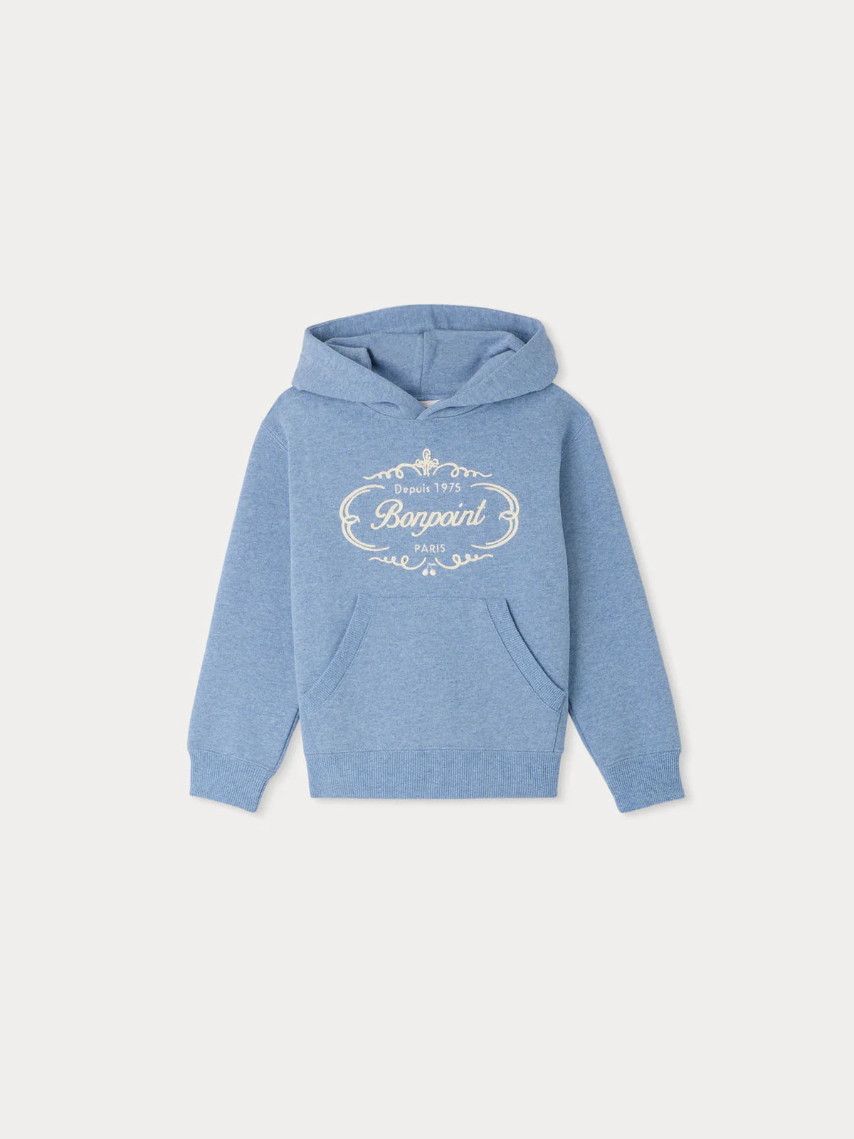 Barack ocean blue cotton sweatshirt