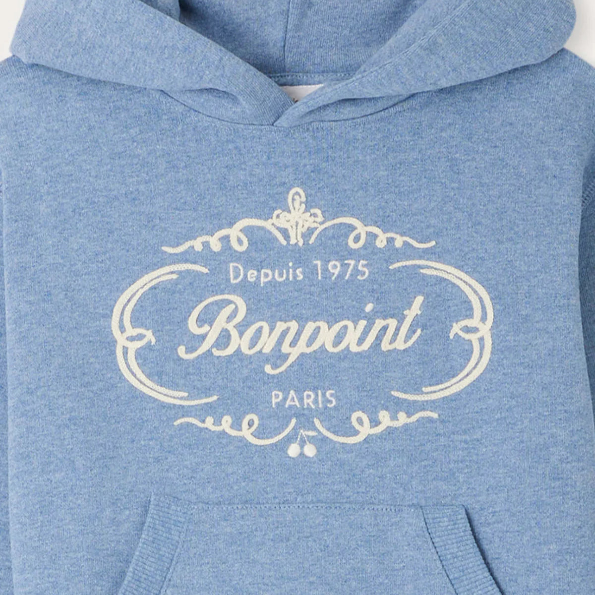 Bonpoint-Barack ocean blue cotton sweatshirt