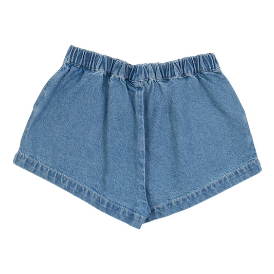 KONS DENIM SHORT-MID BLEACHED DE