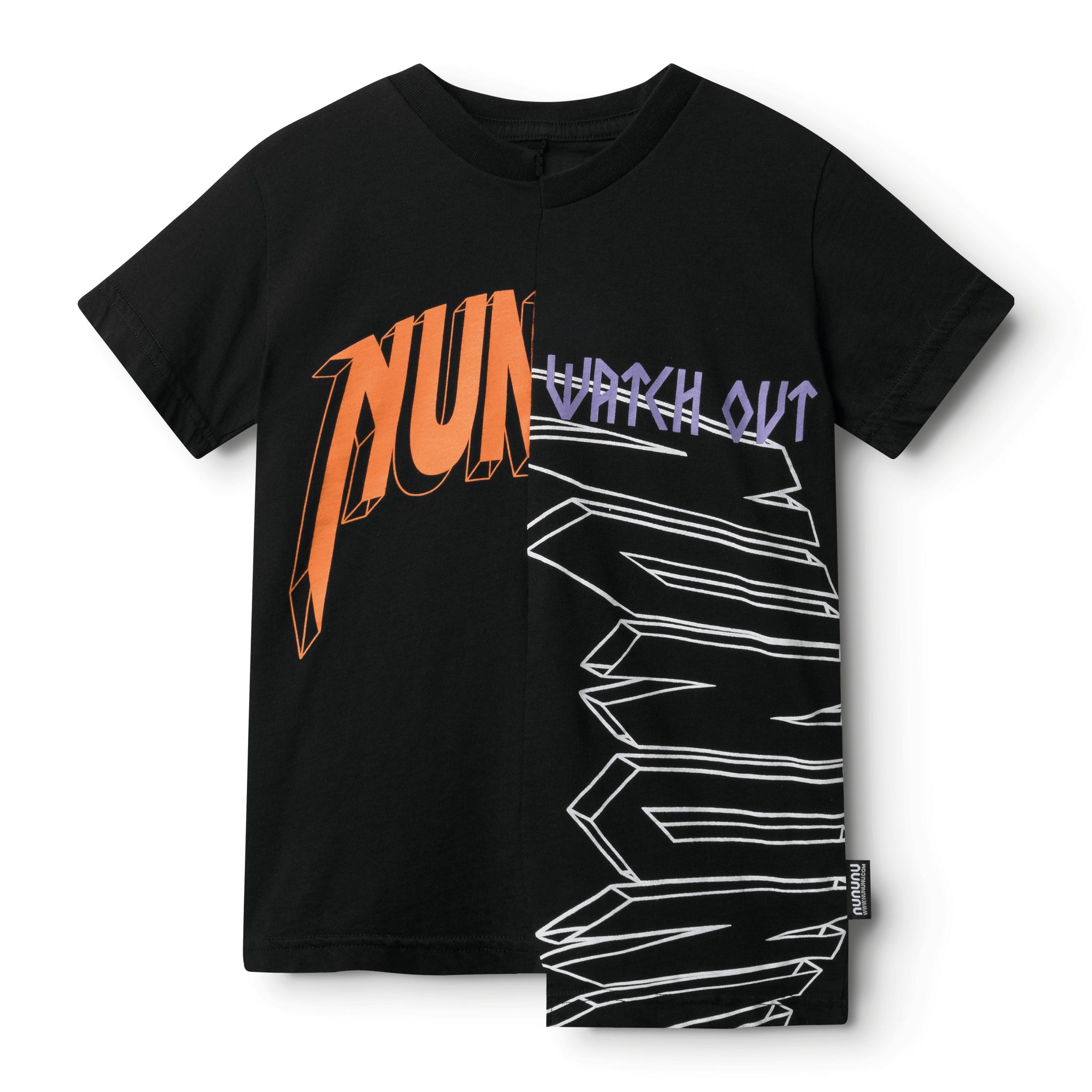 UNBALANCED T-SHIRT BLACK