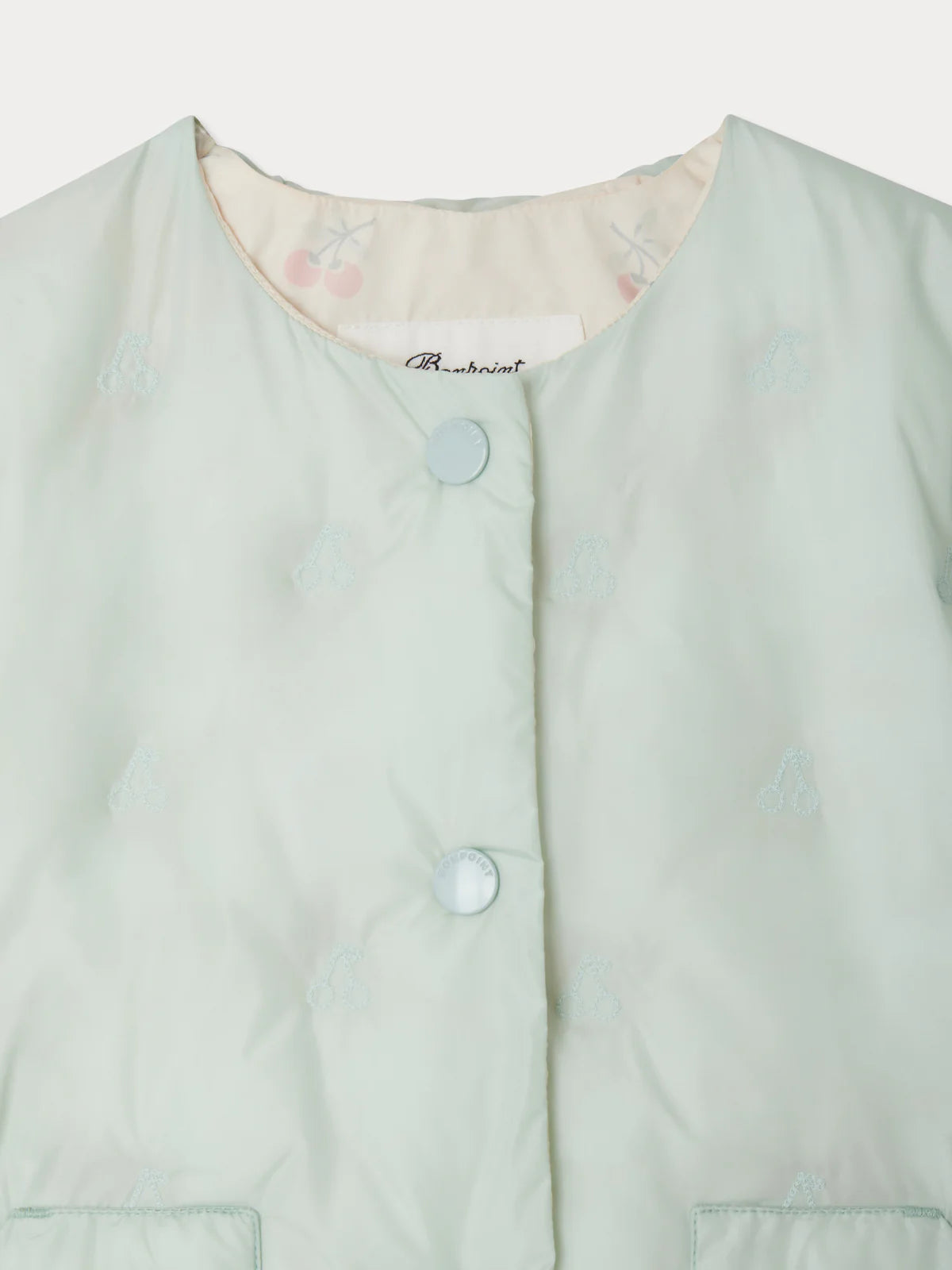 Bonpoint-Enyla embroidered puffer jacket