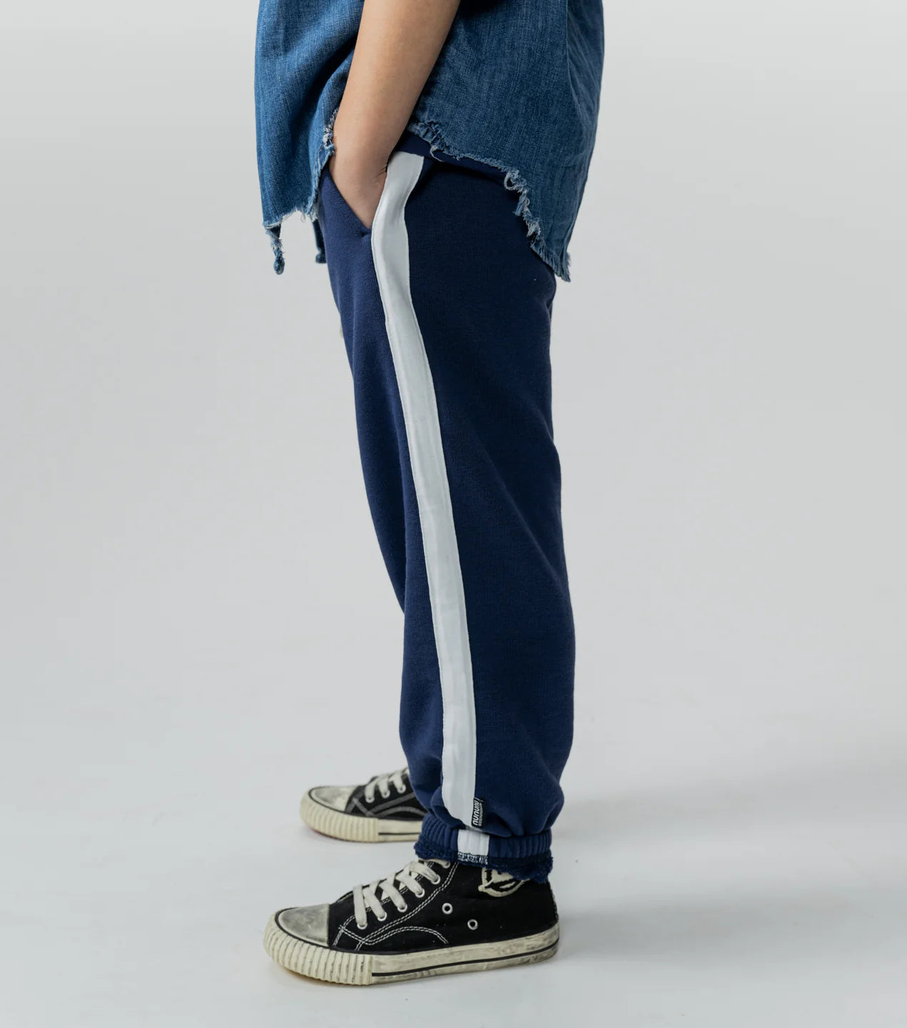 SPORTY SWEATPANTS INDIGO