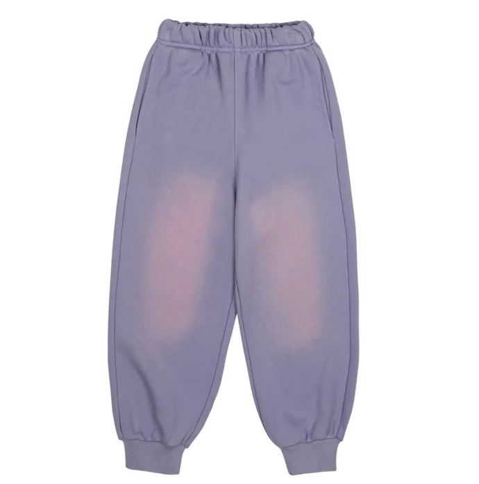 JM logo Patch Lounge Pants-Purple