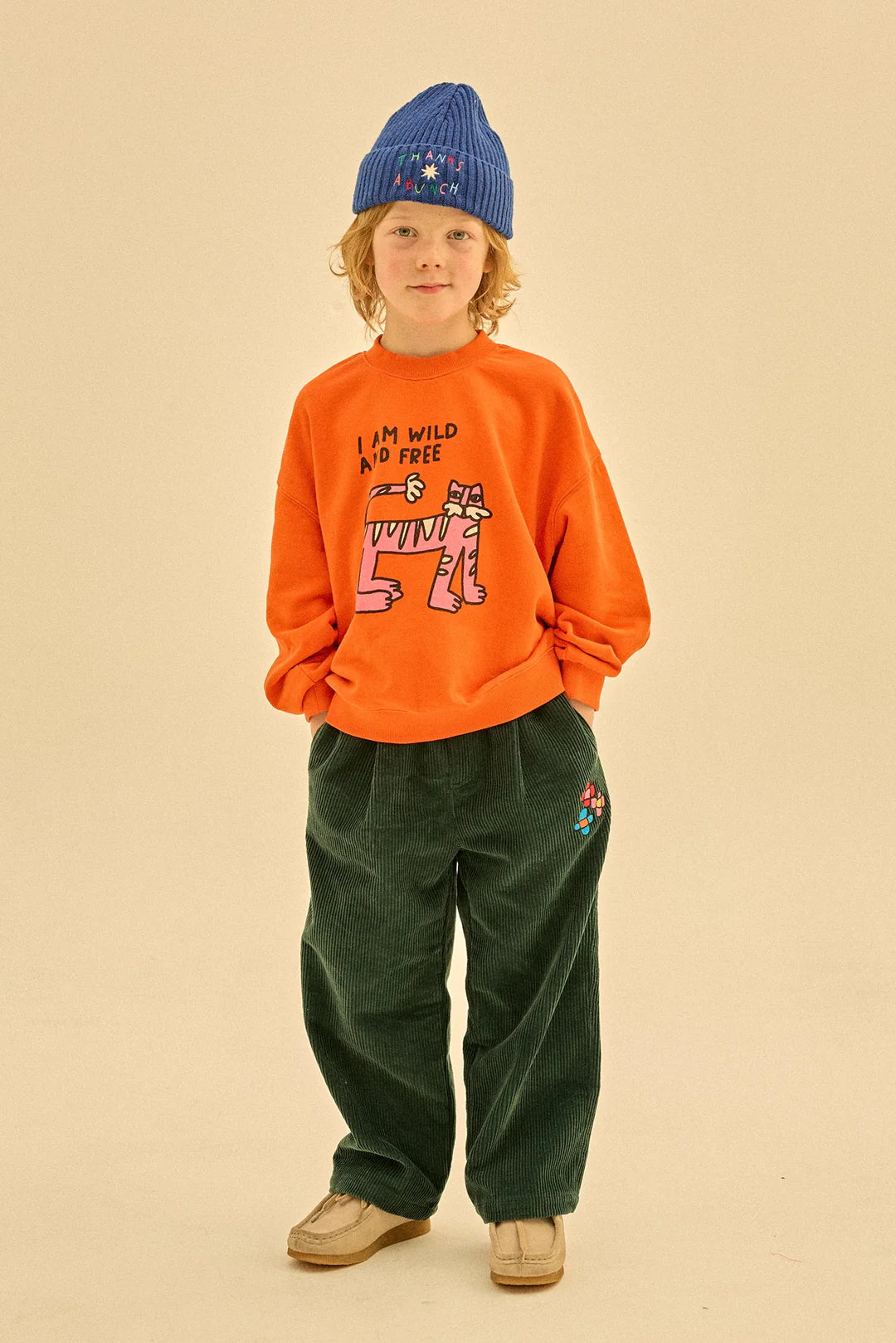 Tiger Sweatshirt-ORANGE